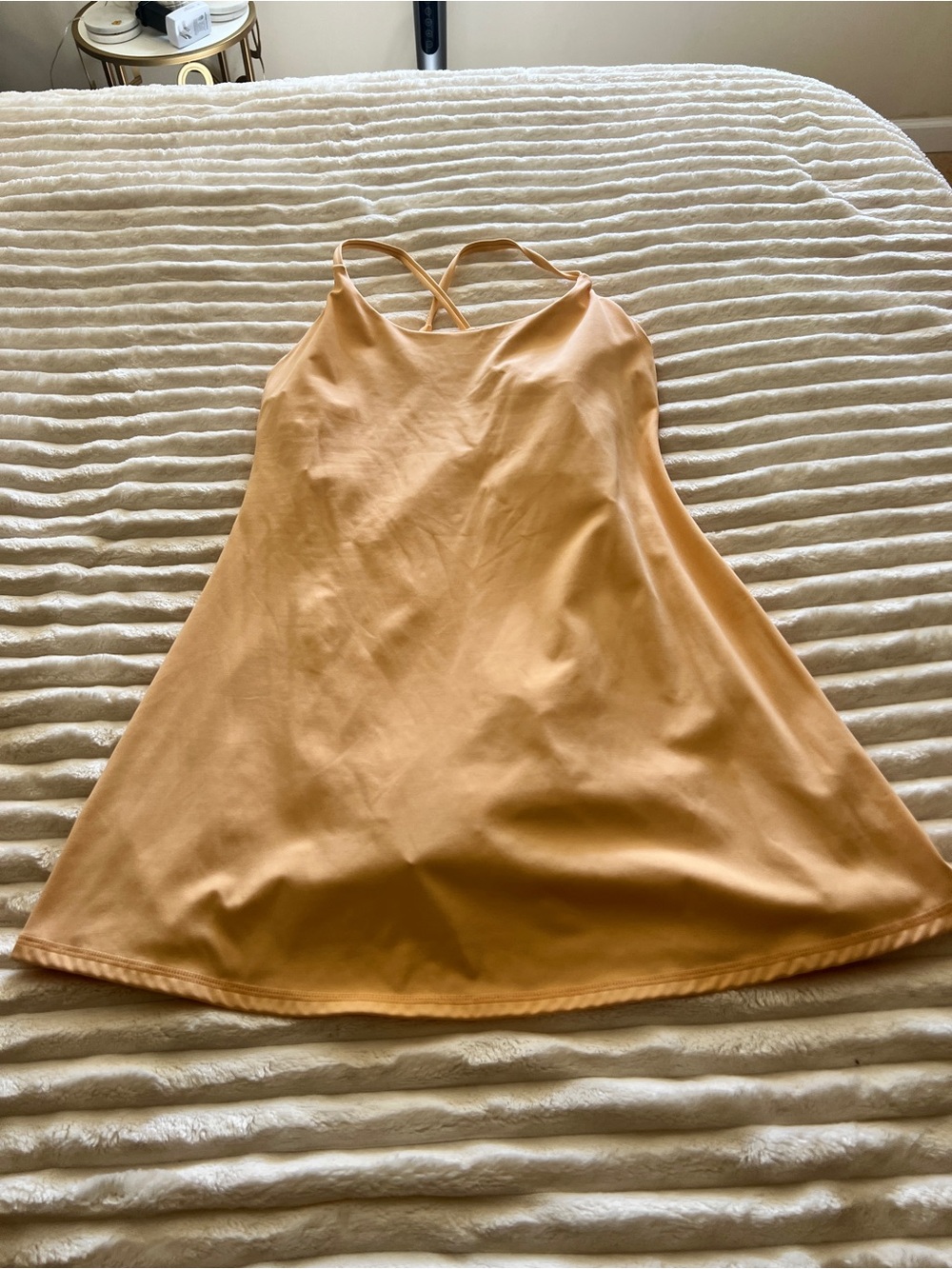 Halara dress with shorts - Peach